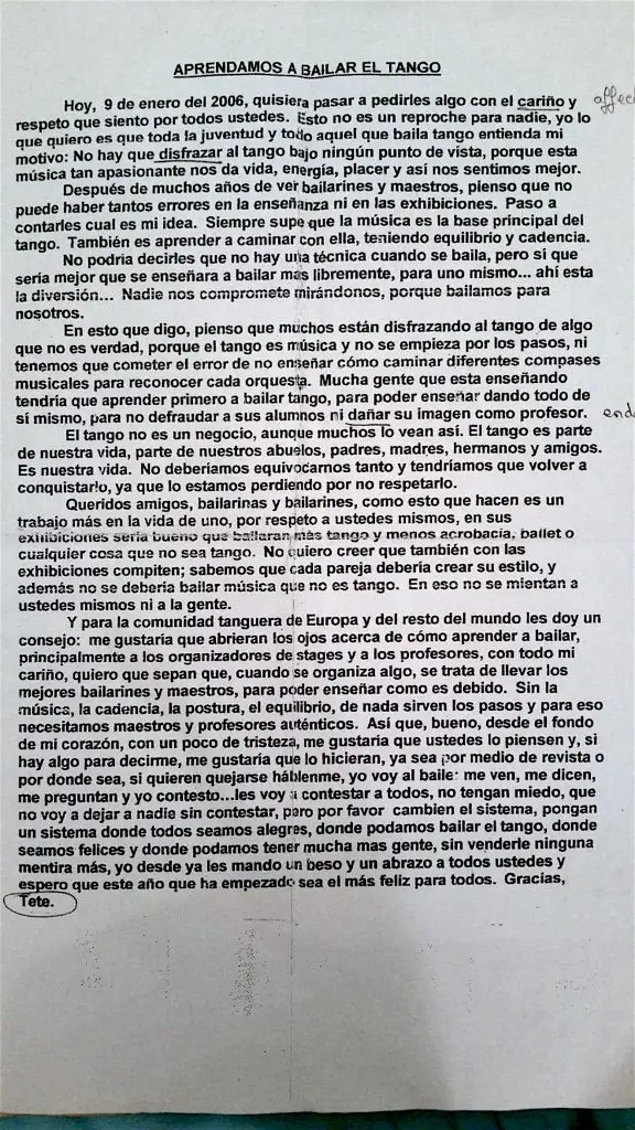 Lettre de Tete - Janvier 2006
