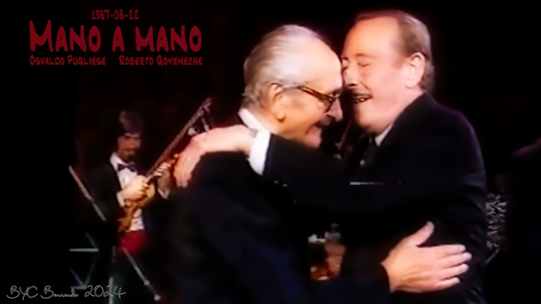 Mano a mano 1987-08-22 – Roberto Goyeneche con la Orquesta de Osvaldo Pugliese