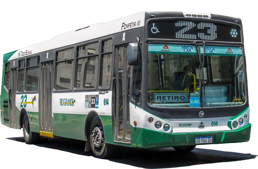 Linea 23- DJ-BYC Bernardo Le AD 706 SU qui a assuré le service de la ligne 23 jusqu'en… 2023. C’est aussi la vedette de l’image de couverture de cet article.