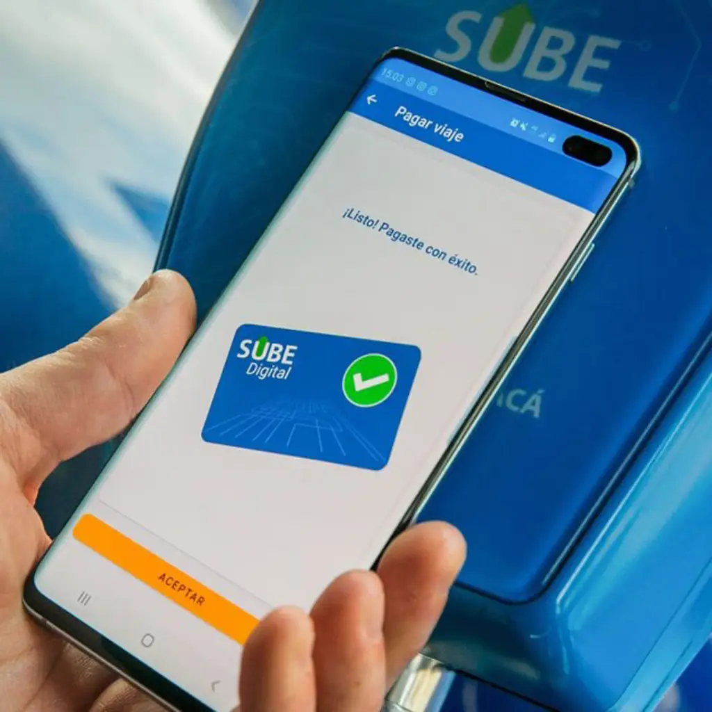 Paiement téléphone DJ-BYC Bernardo Depuis 2024, on peut payer à partir de son téléphone et de l'application SUBE. C'est sans doute un autre progrès.