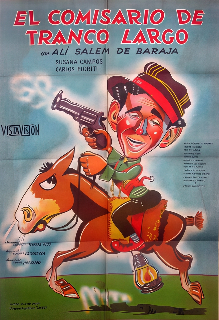 Affiche du film El comisario de Tranco Largo de Leopoldo Torres Ríos.