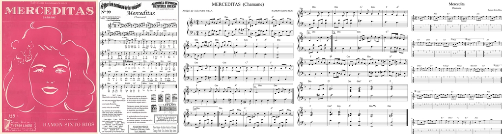 Partitions de Merceditas 1941, Sixto Ramón Ríos…