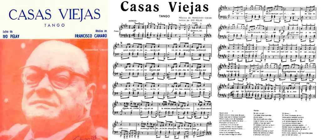 Partition de Casas Viejas de Francisco Canaro et Ivo Pelay.