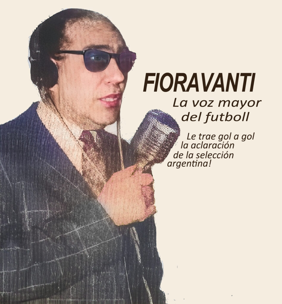 Fioravanti (Joaquín Carballo Serantes), fameux commentateur de football.